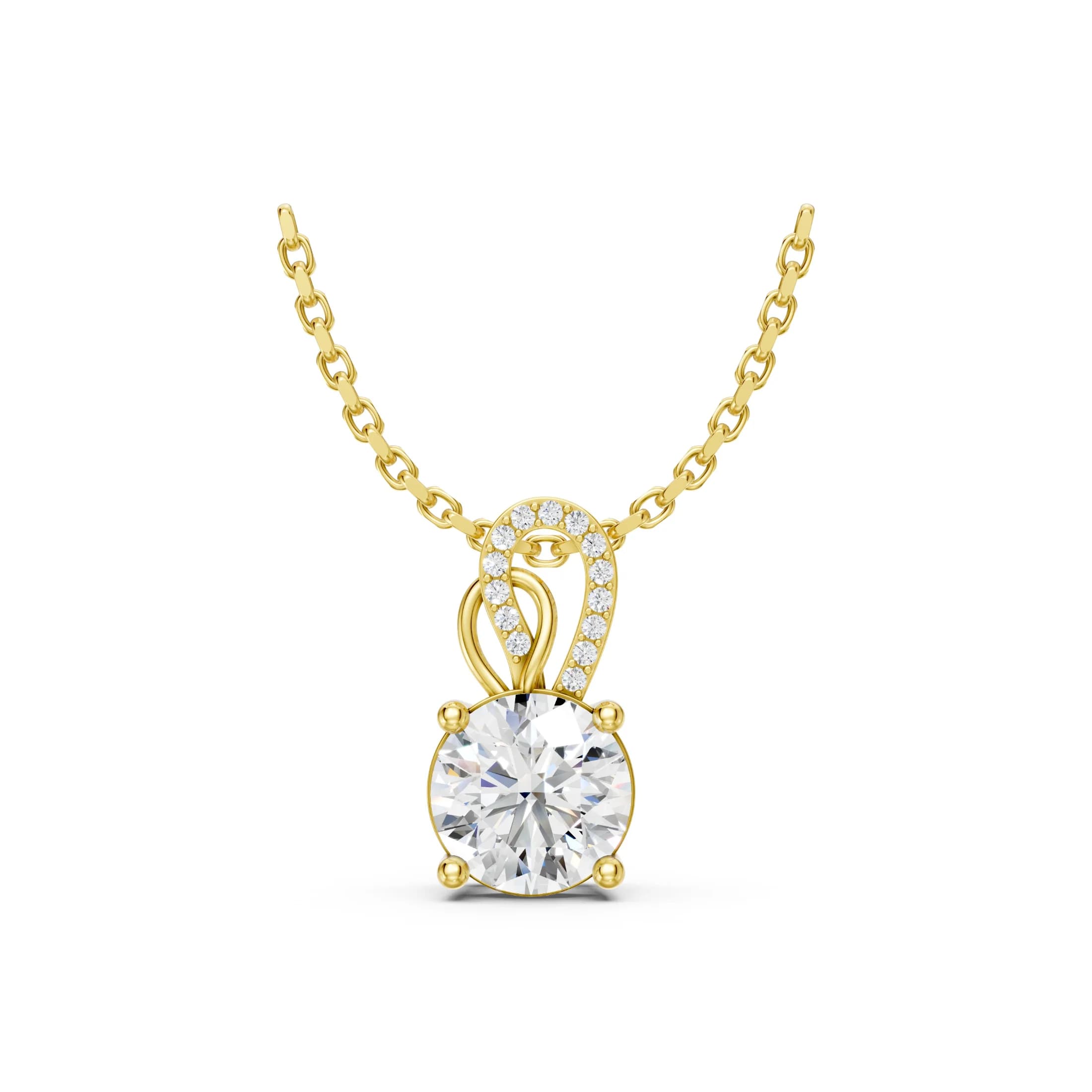Lisette Sculptural Loop Necklace jewellery