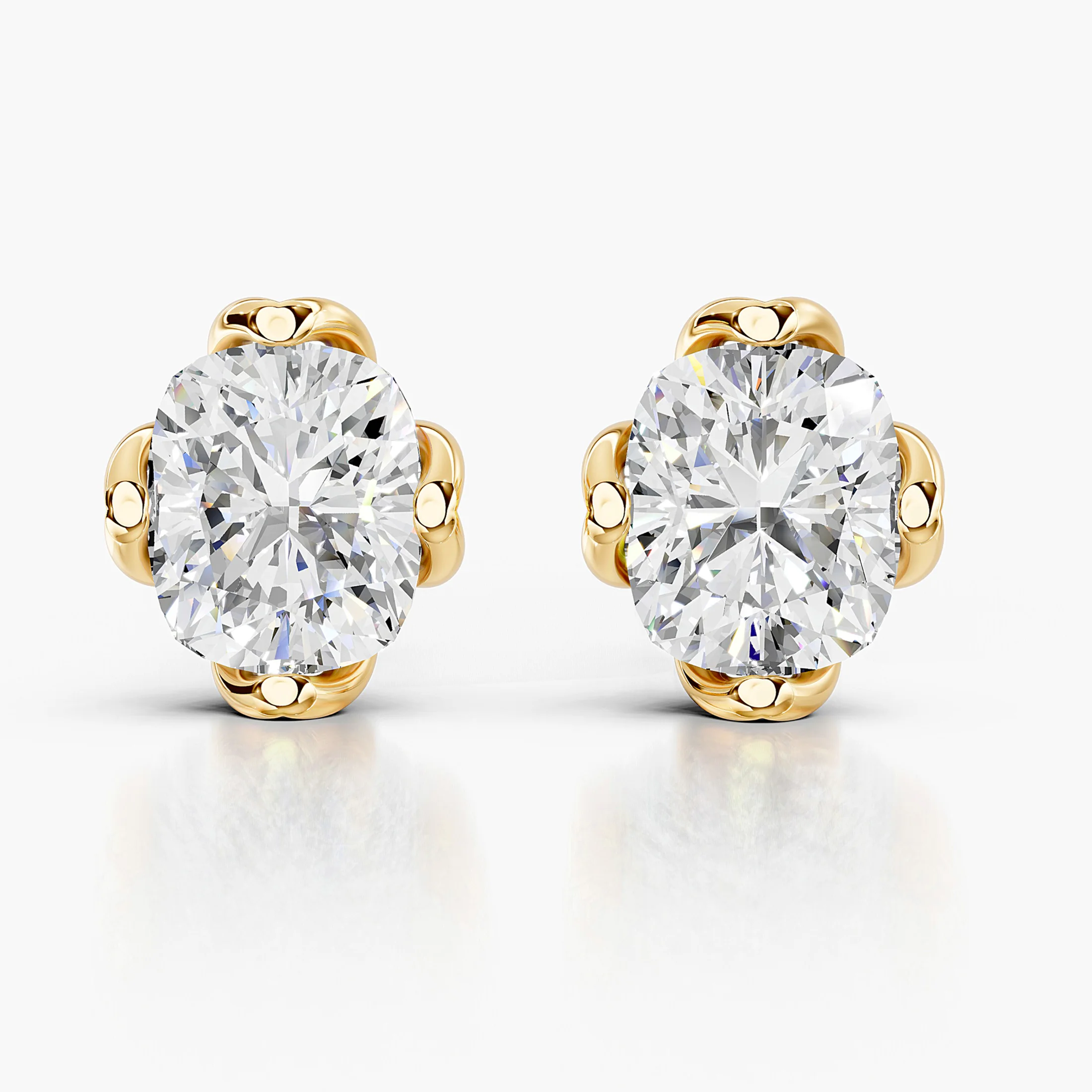 Seraphina Cushion Stud Earrings jewellery