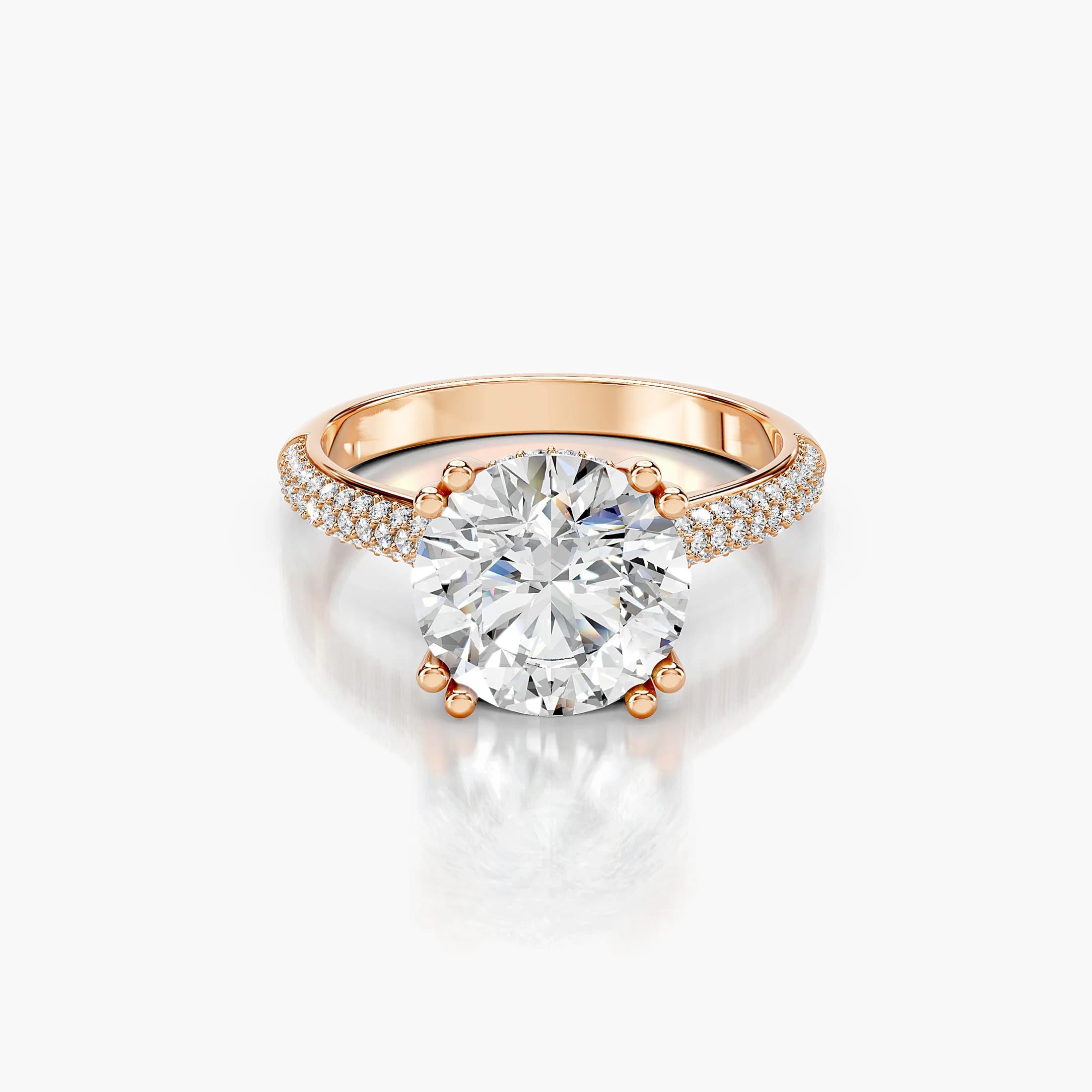 Lumielle Round Pavé Diamond Ring jewellery