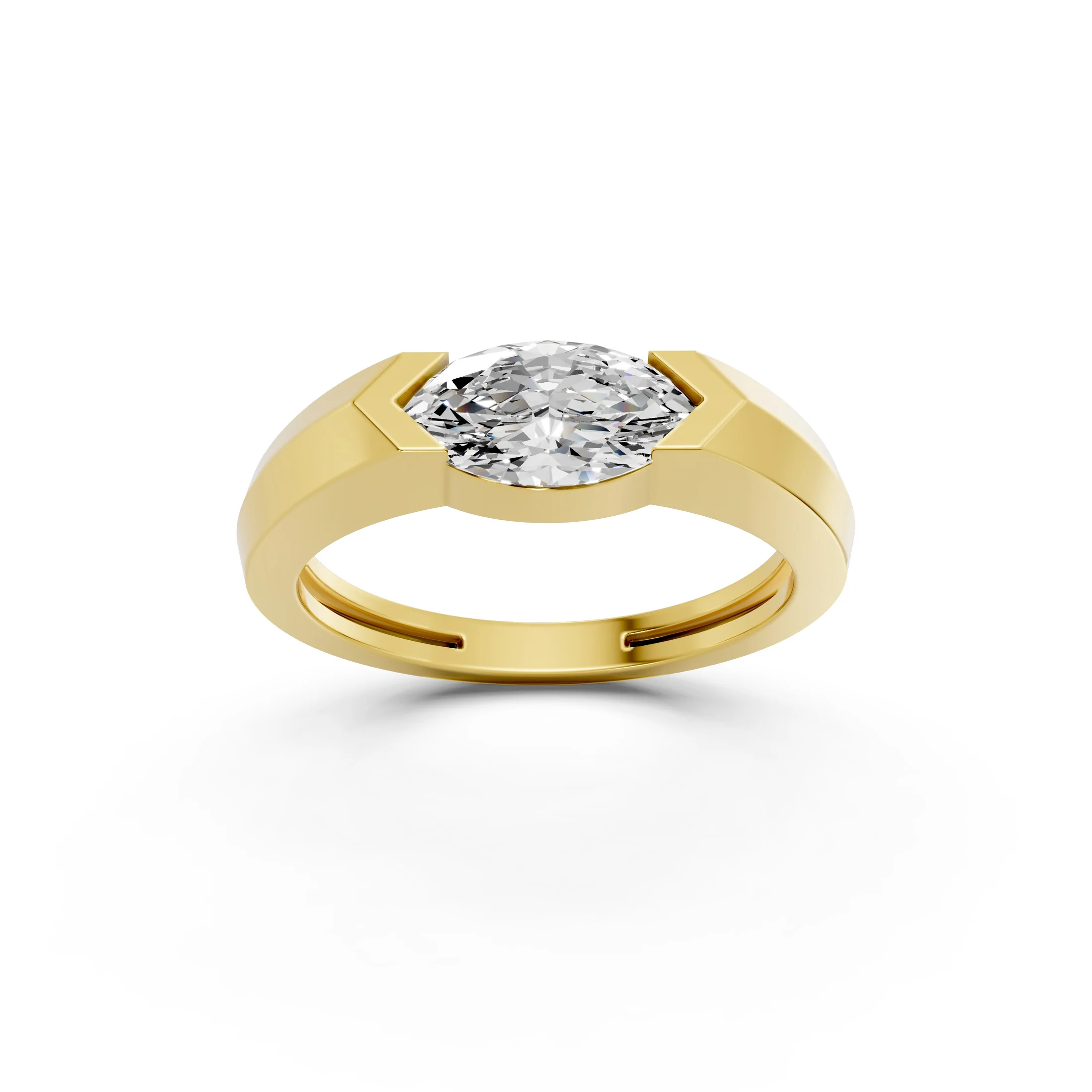 Solvienne East-West Marquise Diamond Ring jewellery