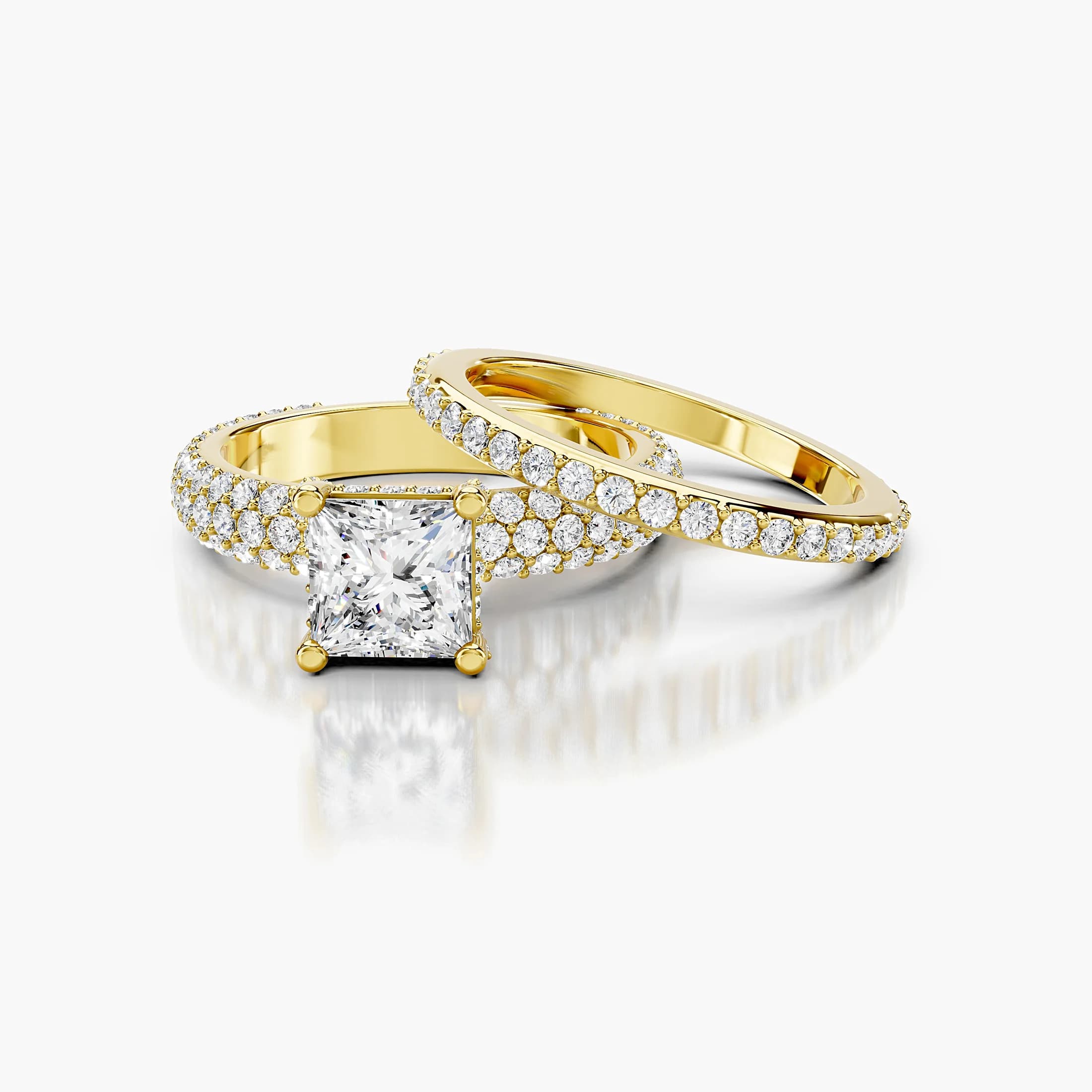 Crownline Princess Pavé Bridal Set jewellery