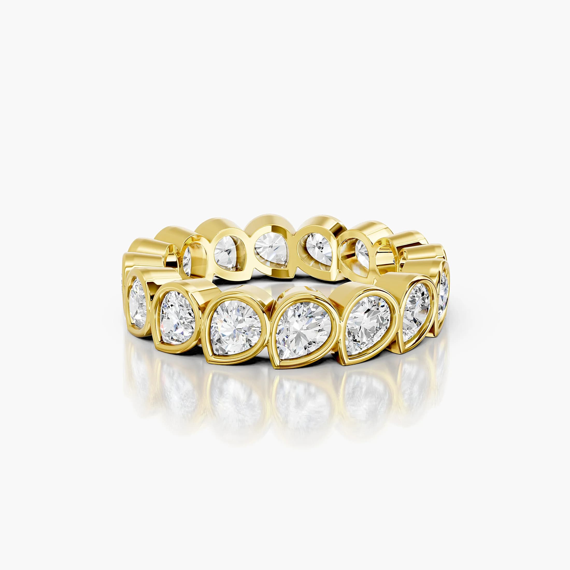 Pear-Frame Eternity Band jewellery