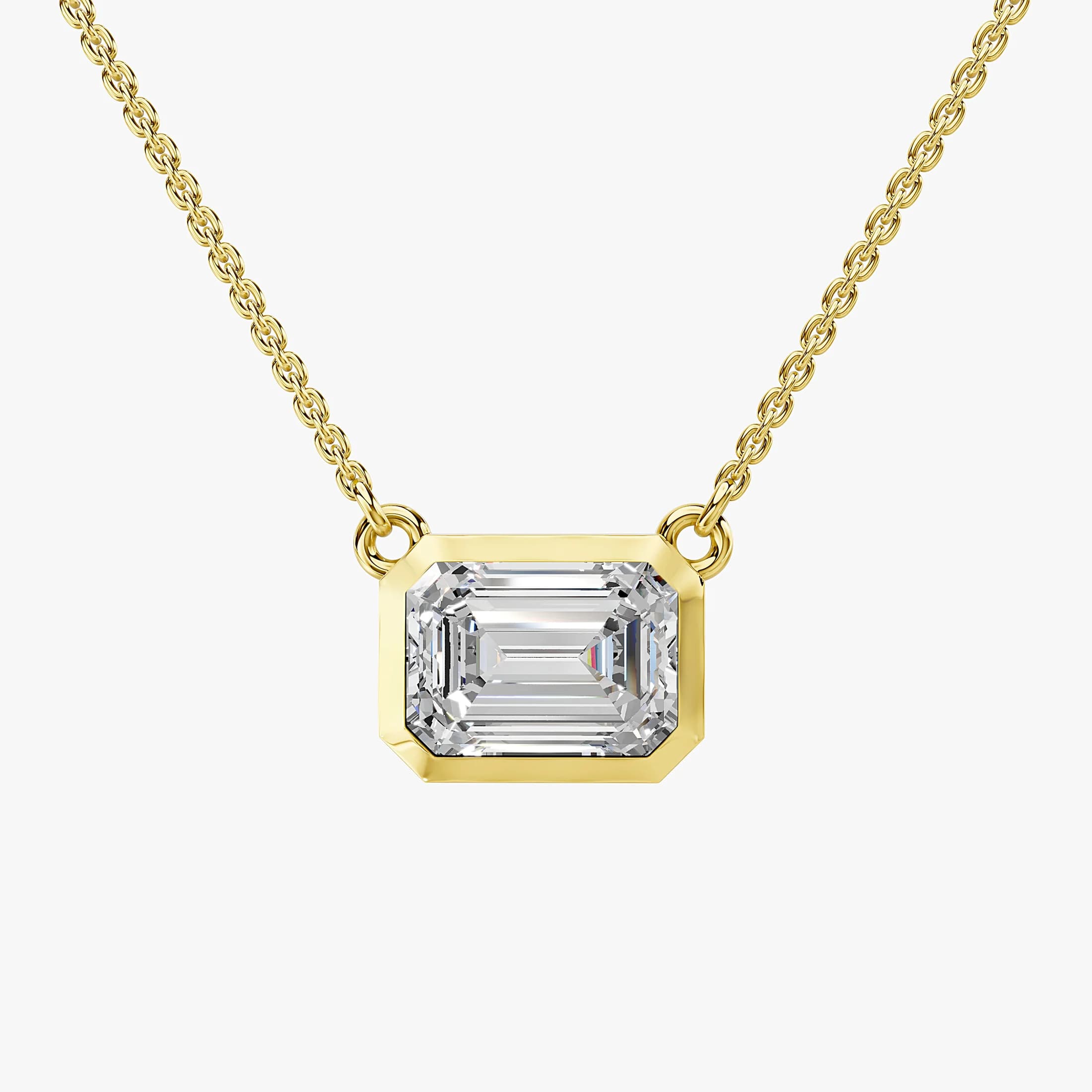 Emerald Horizon Diamond Pendant jewellery