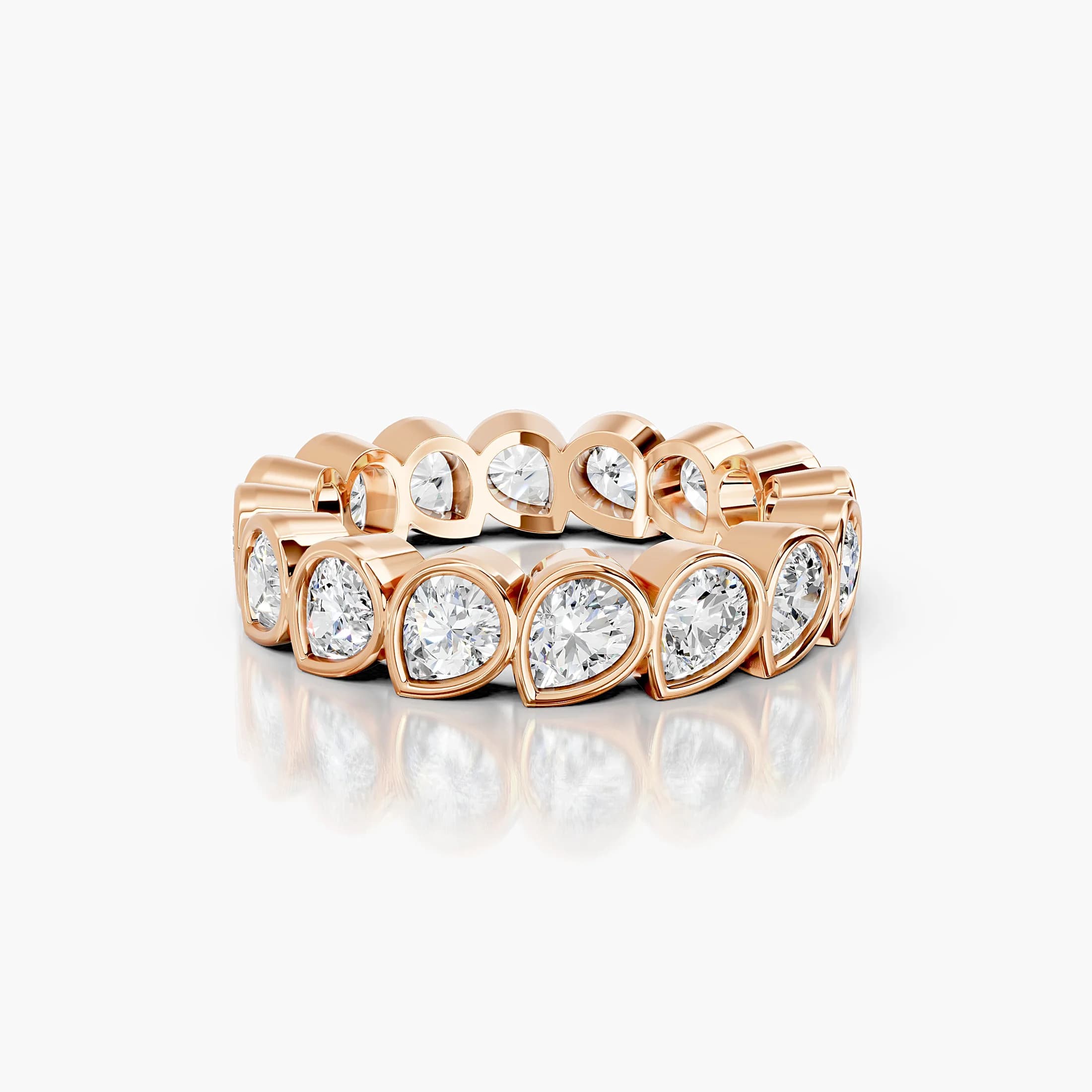 Pear-Frame Eternity Band jewellery