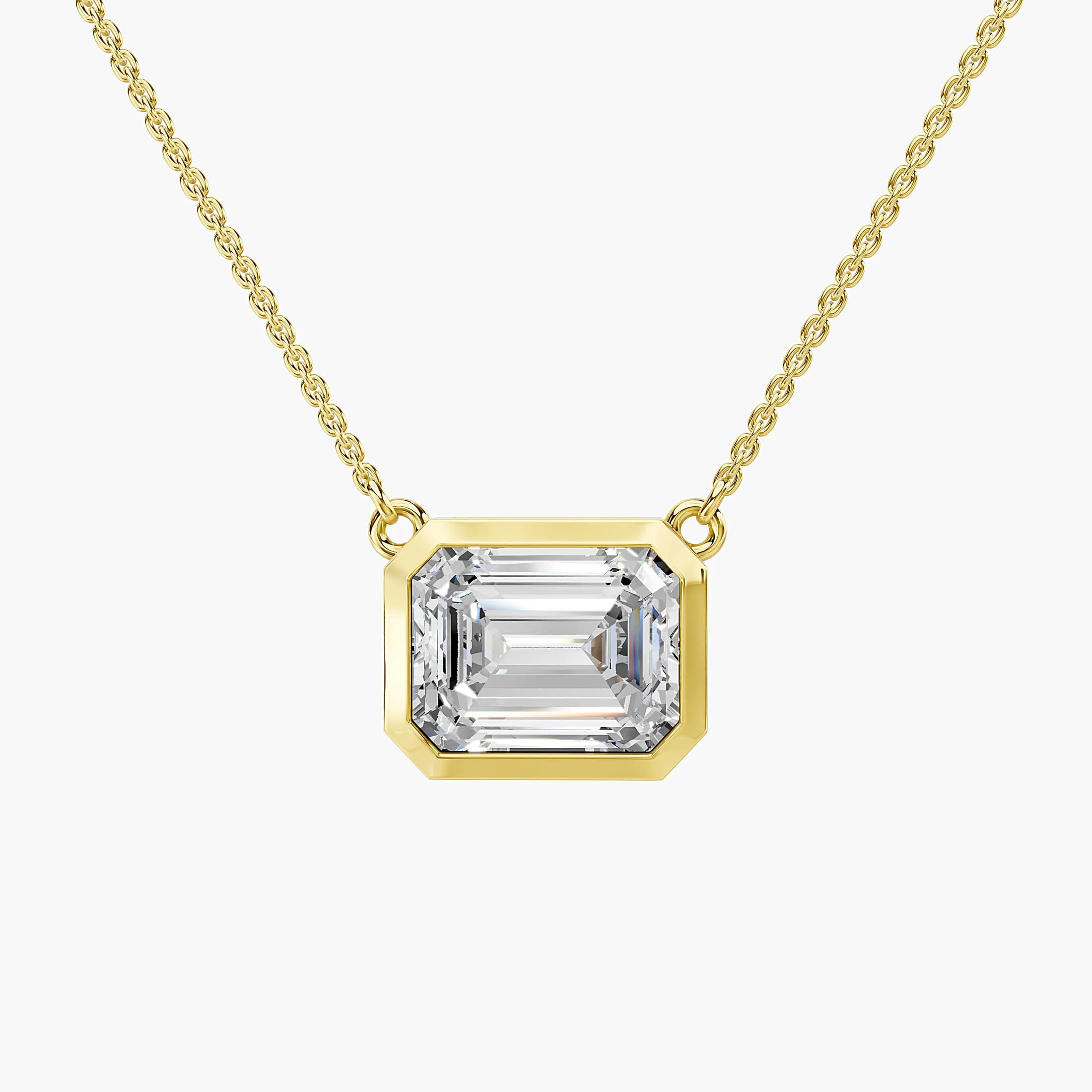 Emerald Horizon Diamond Pendant jewellery
