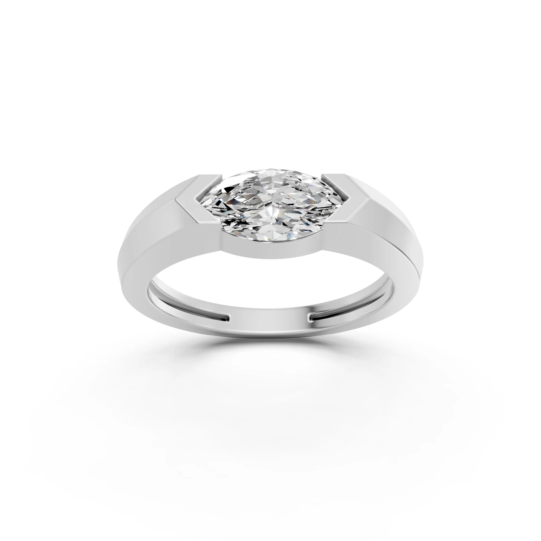 Solvienne East-West Marquise Diamond Ring jewellery