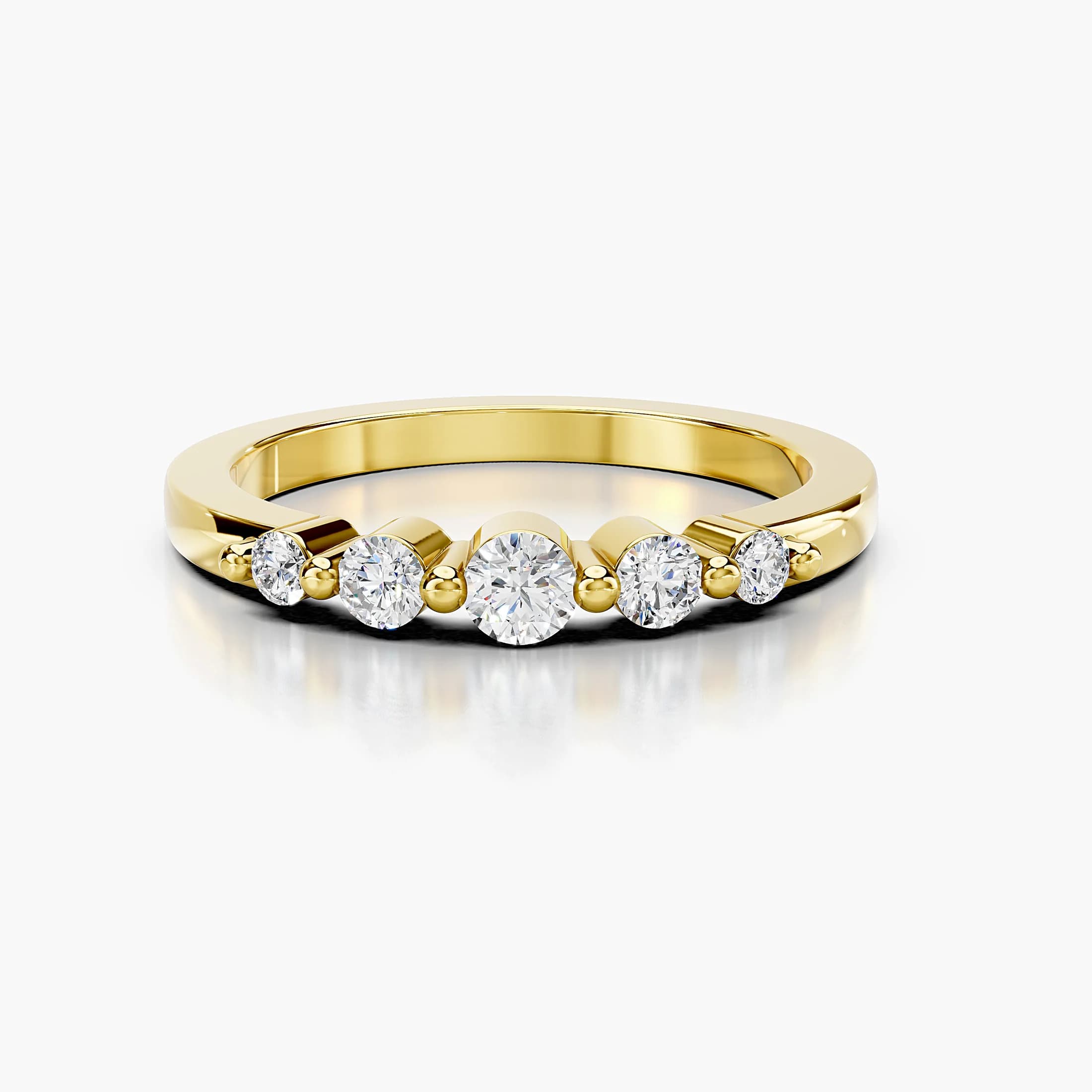Celesse Graduated Diamond Ring jewellery