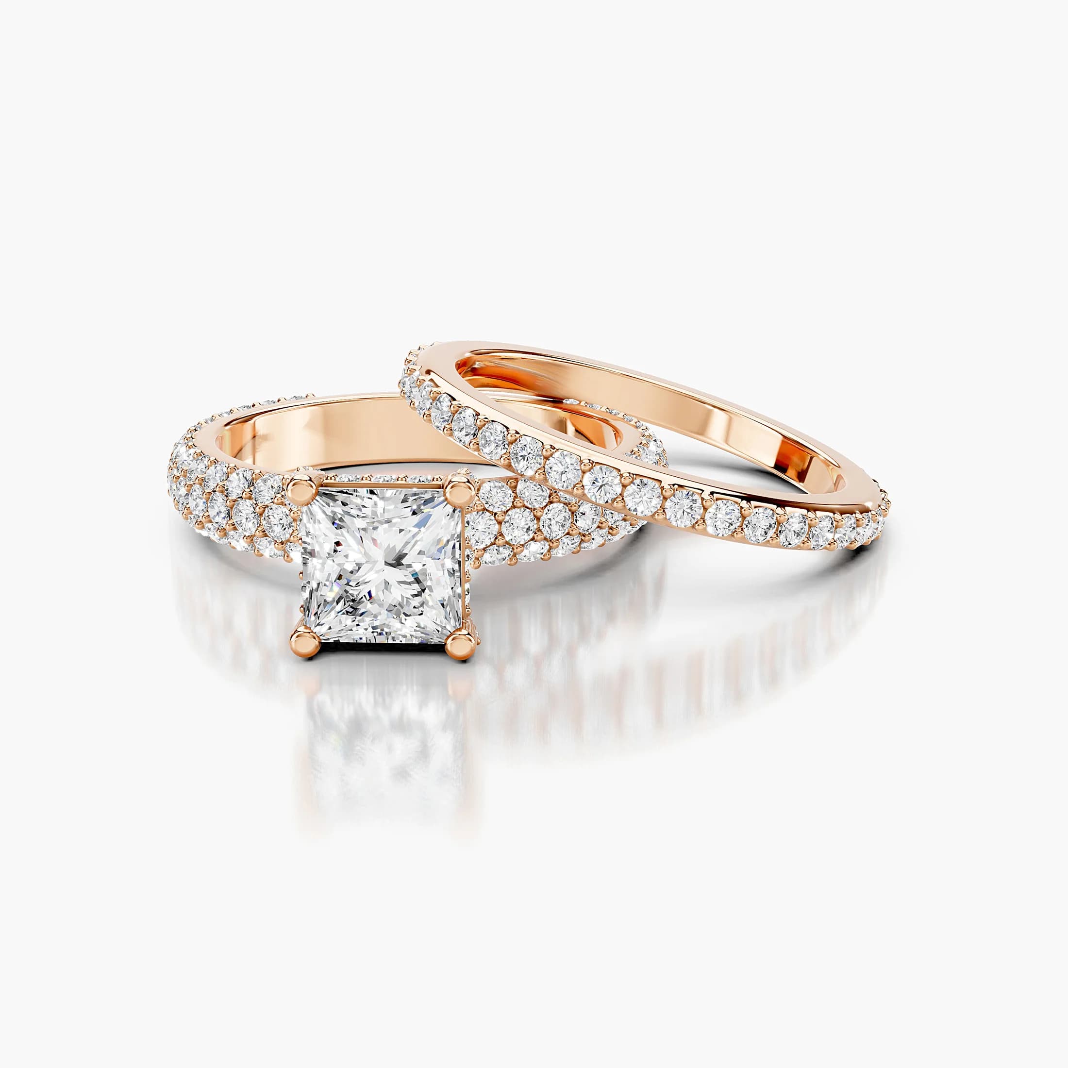 Crownline Princess Pavé Bridal Set jewellery