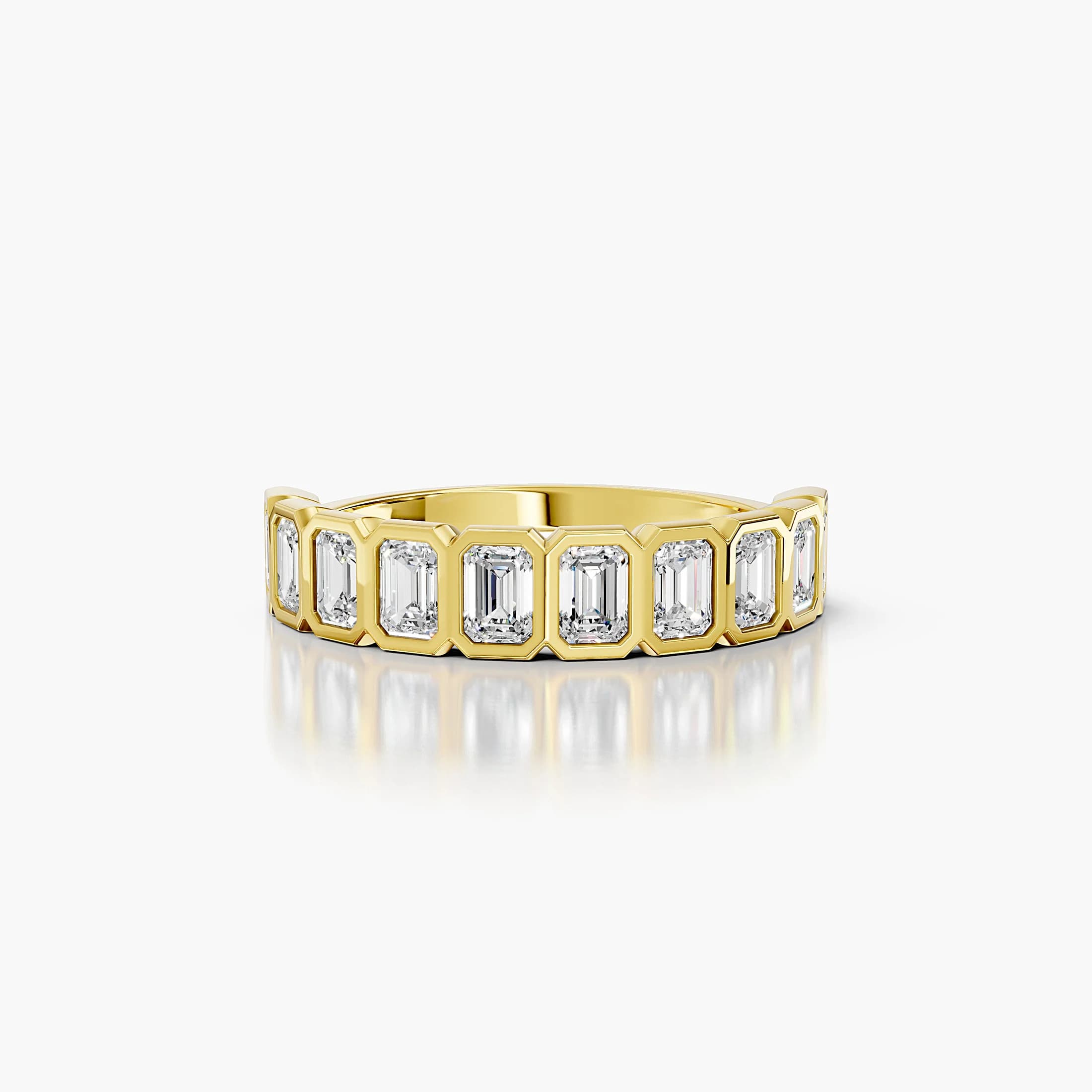 Emerald Row Half-Eternity Band jewellery