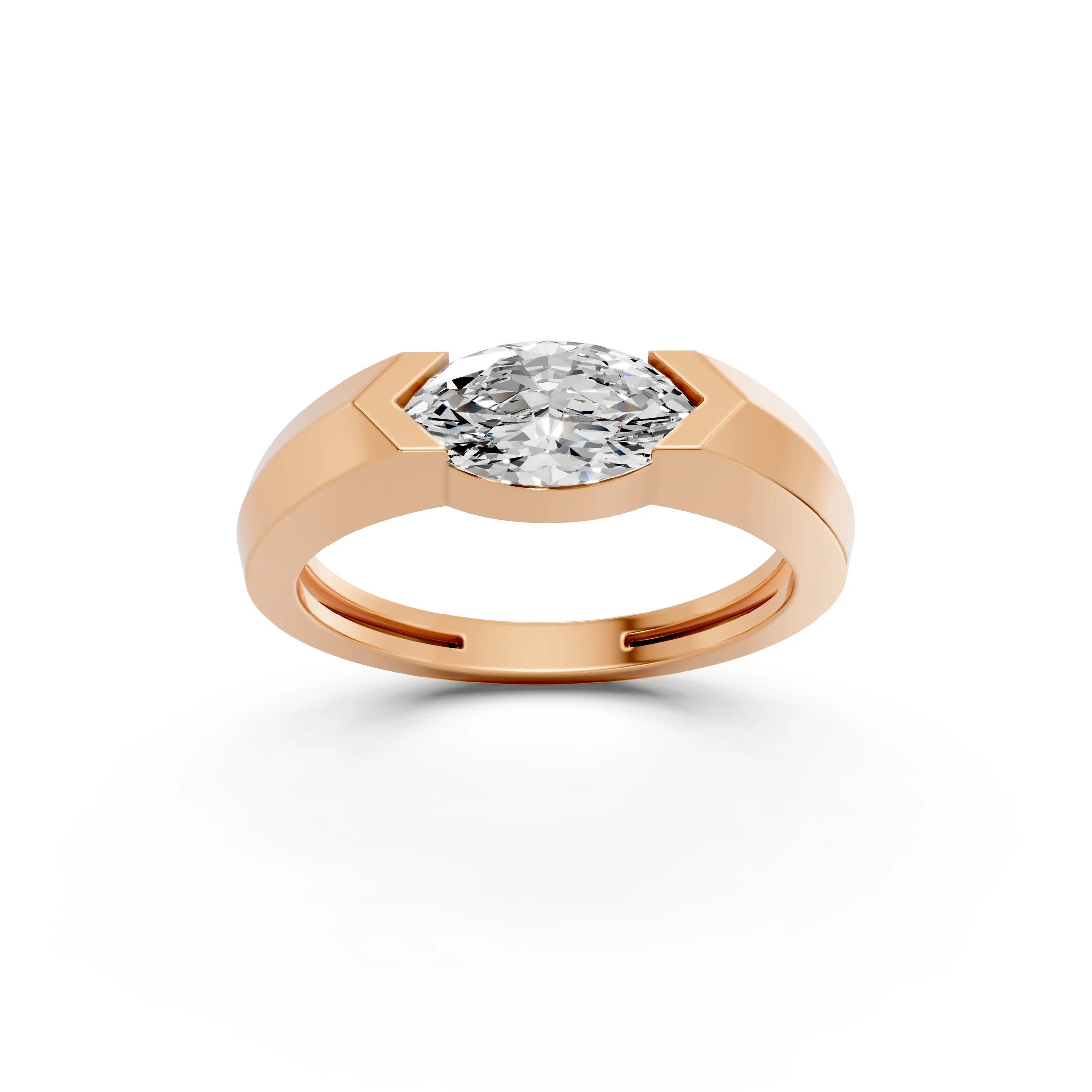Solvienne East-West Marquise Diamond Ring jewellery