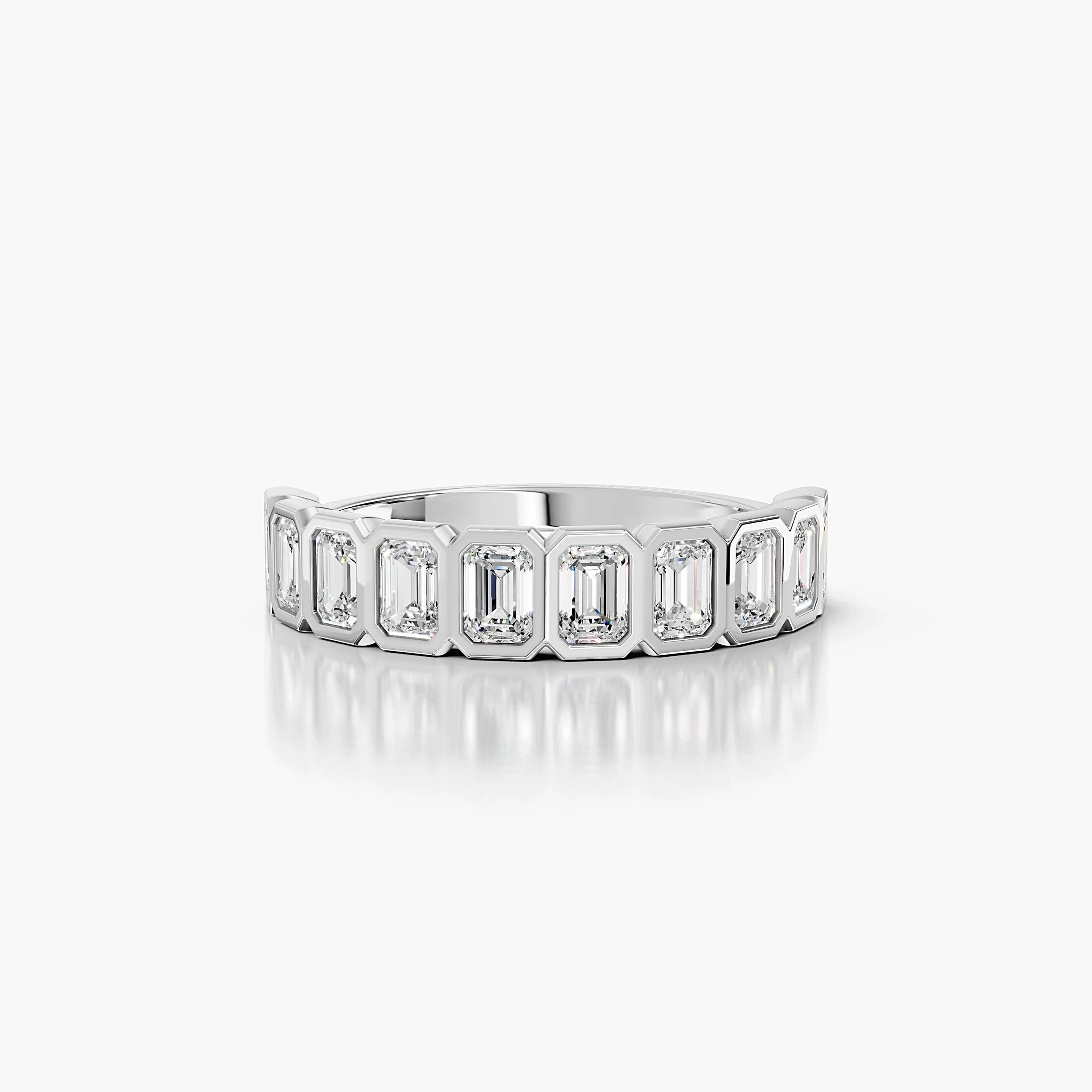 Emerald Row Half-Eternity Band jewellery